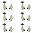 JOR-AG-6-SN - Jordan Thermostatic Radiator Valve - Brushed Satin Nickel (TRV) (x6) JOR-AG-6-SN - Jordan Thermostatic Radiator Valve - Brushed Satin Nickel (TRV) (x6)